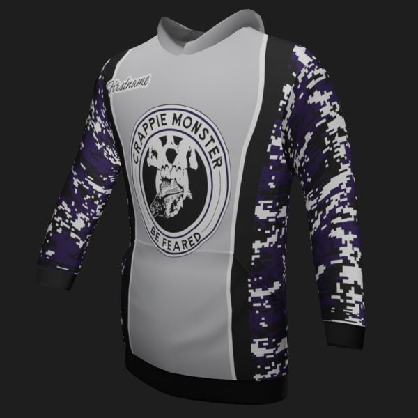 Crappie Monster Classic Hoodie - Style 1 Thumbnail
