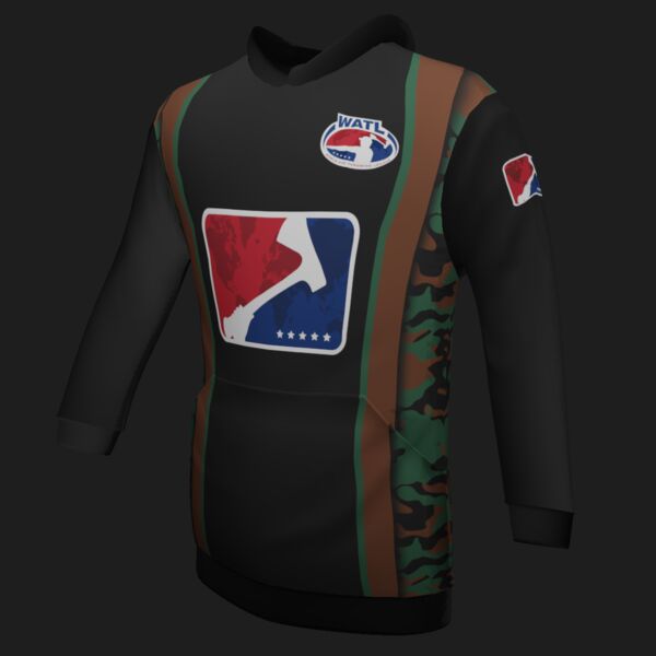 World Axe Throwing League - Adirondack Axe Classic Hoodie Thumbnail
