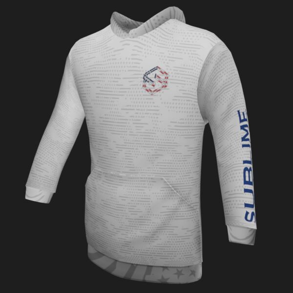 Performance Hoodie - PAT-White Thumbnail