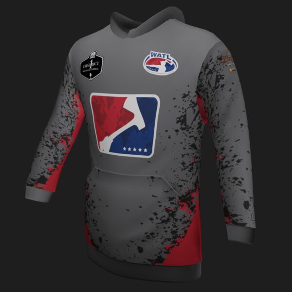 World Axe Throwing League - Section 715 Throwing Co Classic Hoodie - Style 2 Thumbnail