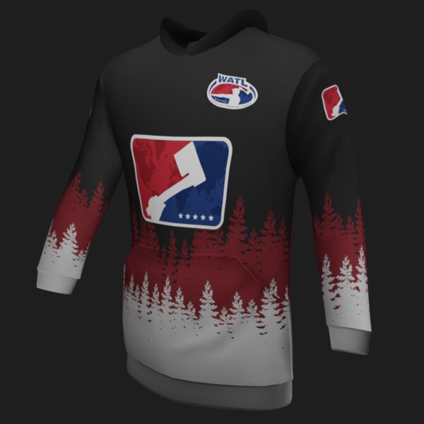 World Axe Throwing League - Social Axe Throwing Classic Hoodie - Style 1 Thumbnail