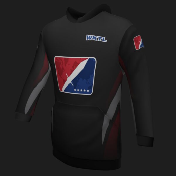 World Knife Throwing League - 608 Axe Throwing Baraboo Classic Hoodie Thumbnail