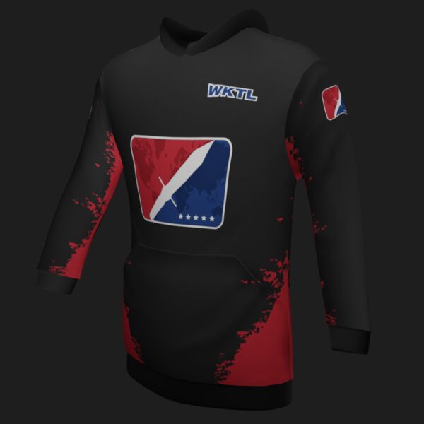 World Knife Throwing League - Plaid and Timber Axe Throwing Company Classic Hoodie Thumbnail