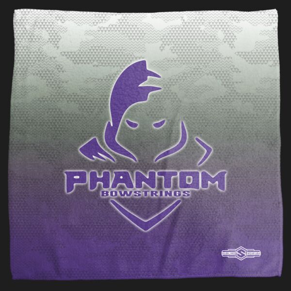 Phantom Bowstrings - Towel with Grommet and Carabiner Thumbnail